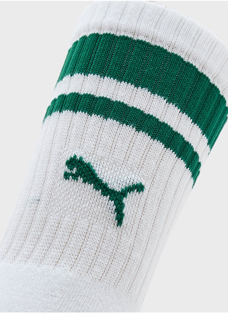 2 Pack Crew Heritage Socks