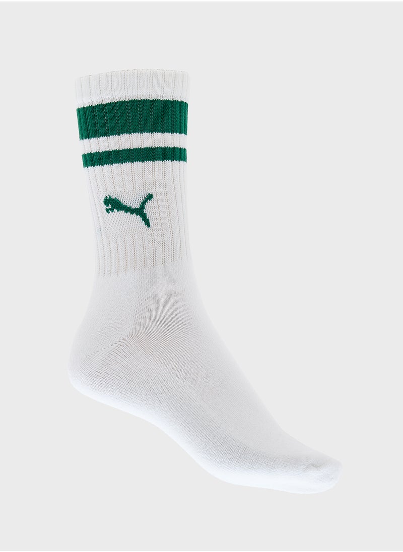 2 Pack Crew Heritage Socks