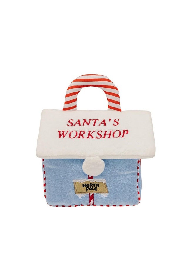 My First Christmas Toy For Baby Ft 5 Piece Playset (Santa Claus, Snowman, Reindeer, Elf In Santa'S Workshop)