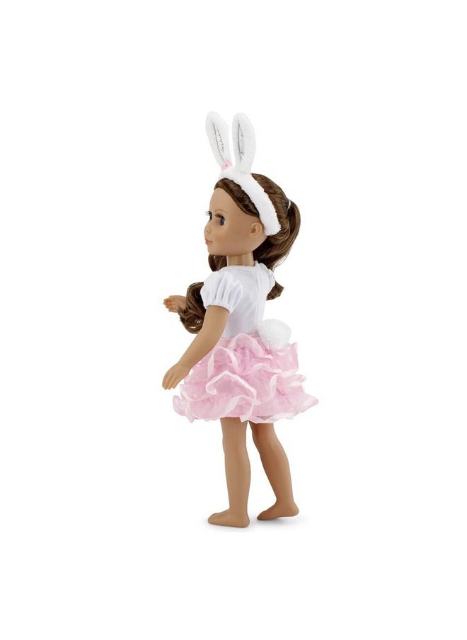 14 Inch Doll Bunny Outfit, Includes Bunny Ears Doll Accessories! | Gift Boxed And Perfect For Easter Gift! | 14