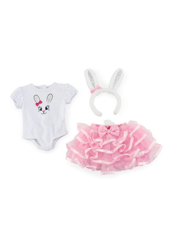 14 Inch Doll Bunny Outfit, Includes Bunny Ears Doll Accessories! | Gift Boxed And Perfect For Easter Gift! | 14