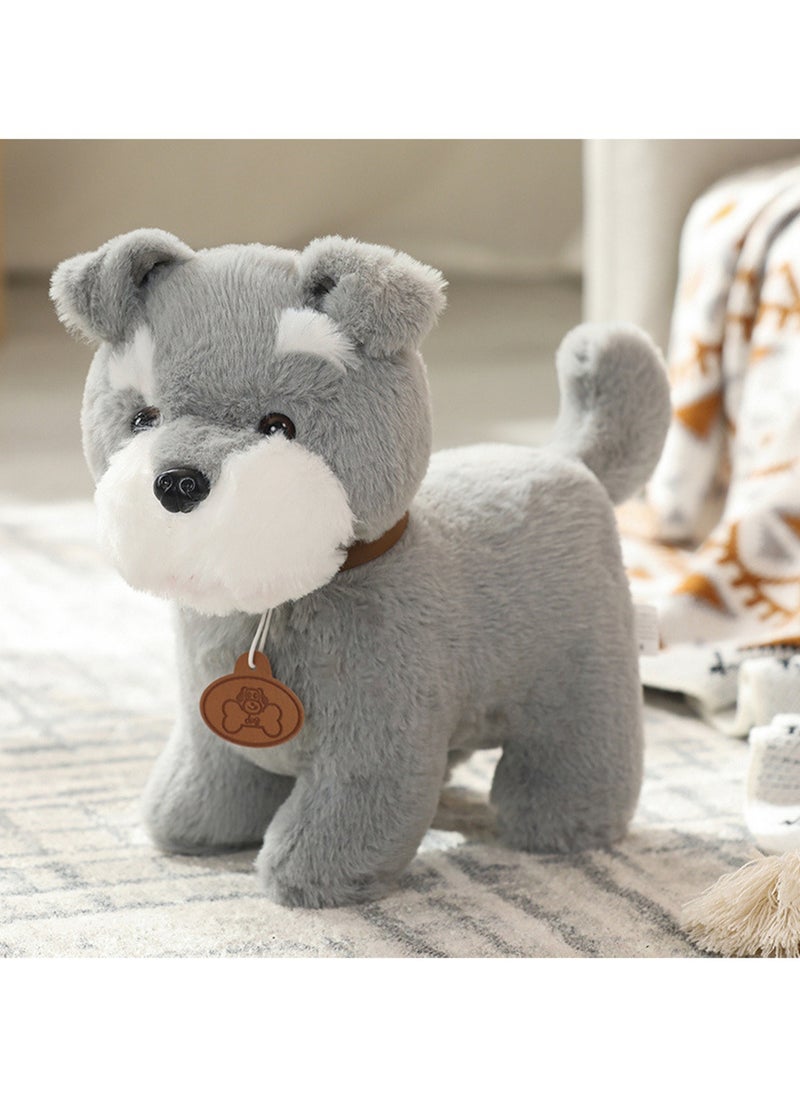 25 CM Cute Simulation Dog Plush Toy Soft Stuffed Animal Doll For Girls And Boys All Ages Gift（Style 9）