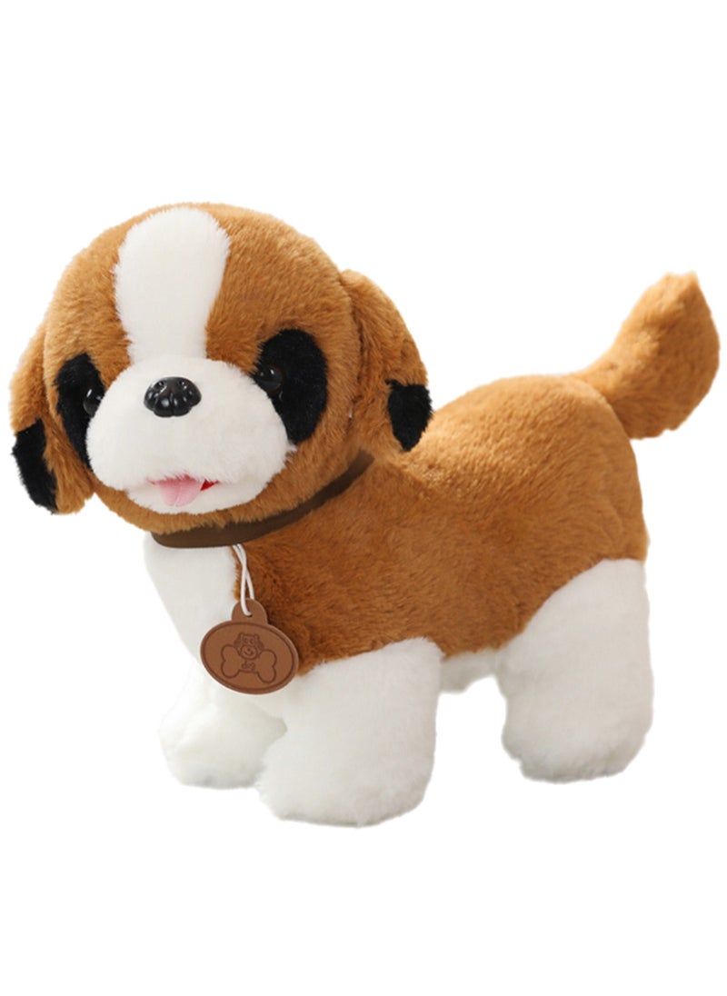 25 CM Cute Simulation Dog Plush Toy Soft Stuffed Animal Doll For Girls And Boys All Ages Gift（Style 10）