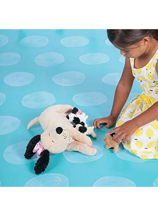 Nursing Nana Nurturing Dog Stuffed Animal With Plush Puppies