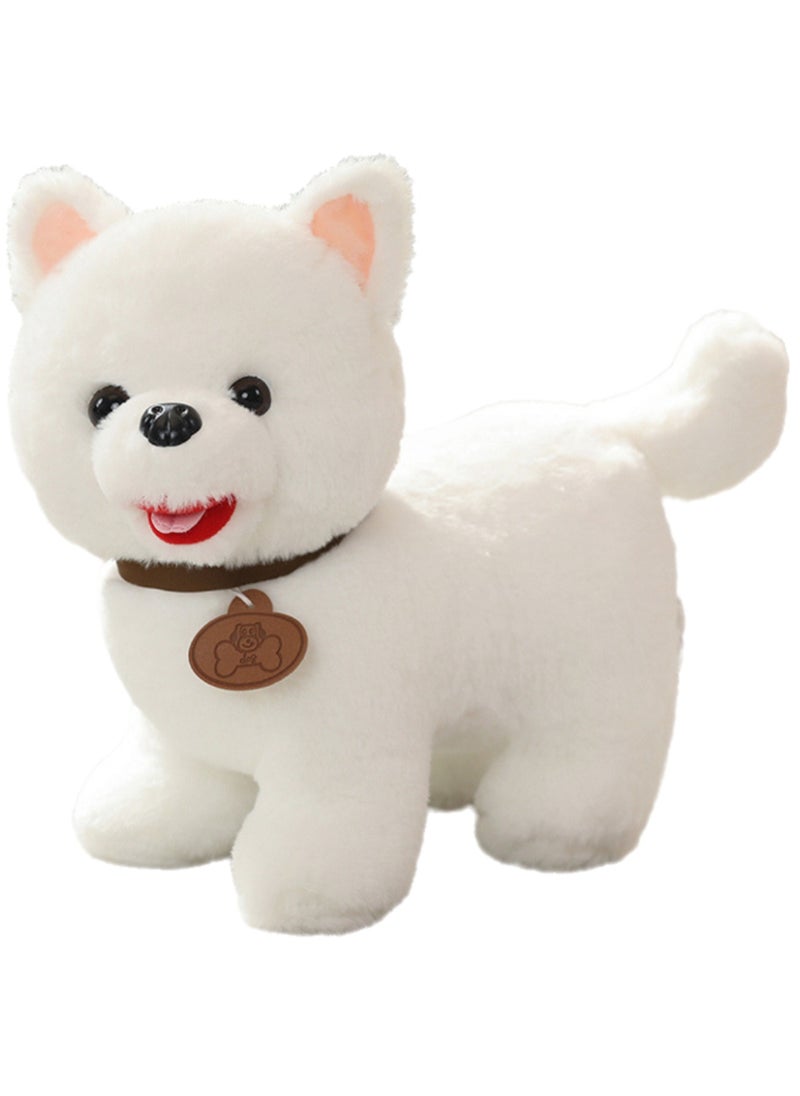 25 CM Cute Simulation Dog Plush Toy Soft Stuffed Animal Doll For Girls And Boys All Ages Gift（Style 11）