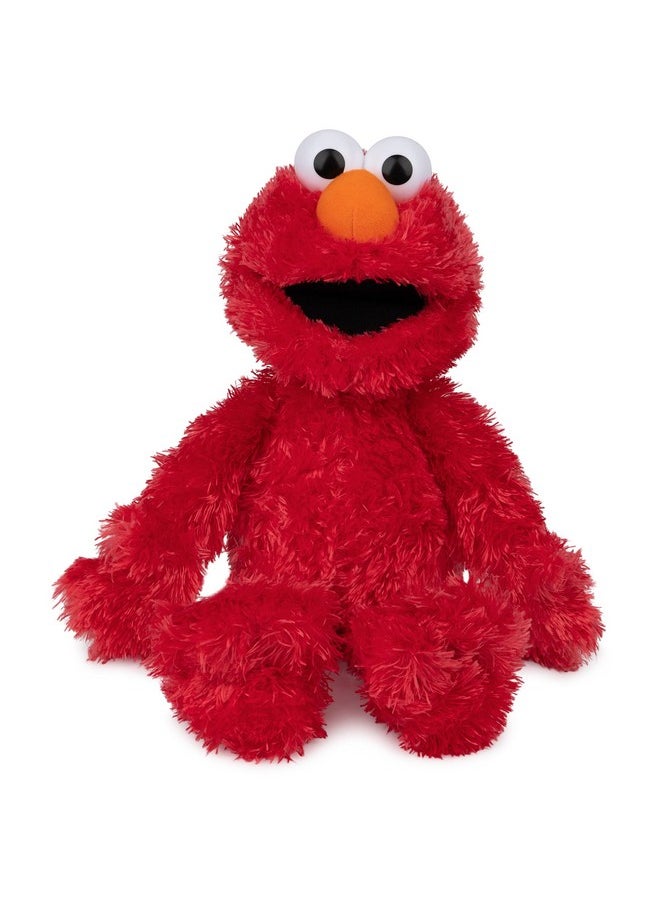 Sesame Street Official Elmo Muppet Plush, Premium Plush Toy For Ages 1 & Up, Red, 13”
