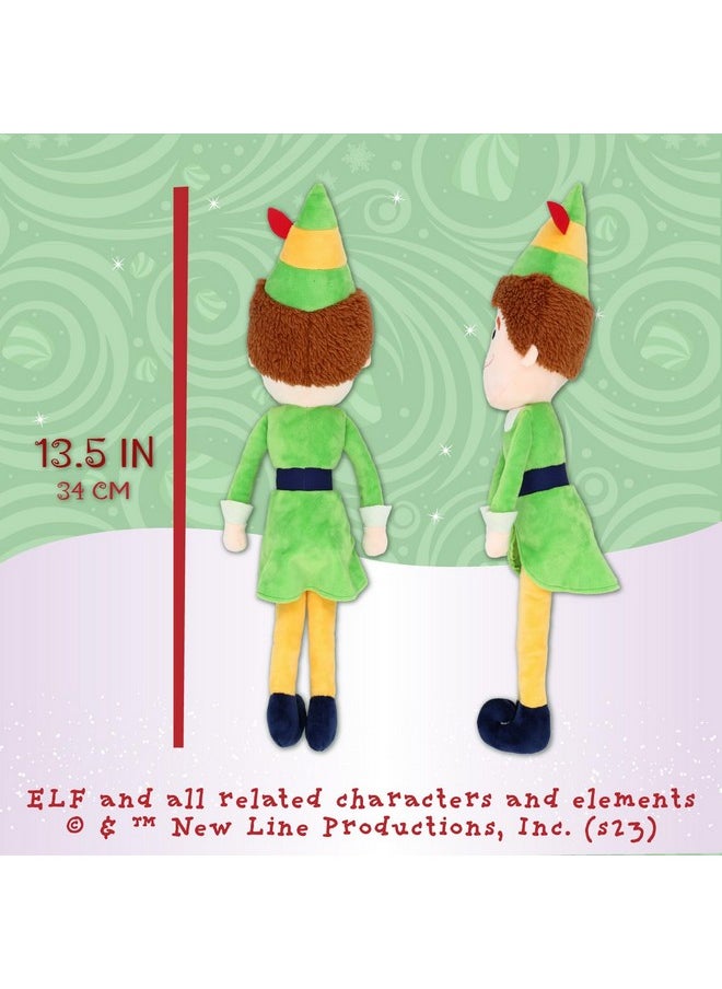 Buddy The Elf Soft Huggable Stuffed Animal Cute Plush Toy For Toddler Boys And Girls, Gift For Kids, 13.5 Inches