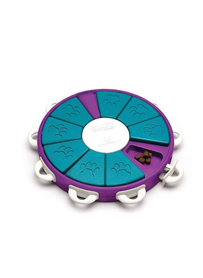 Nina Ottosson Dog Twister Dog Puzzle Interactive Treat Puzzle Dog Enrichment Dog Toy, Level 3 Advanced, Purple