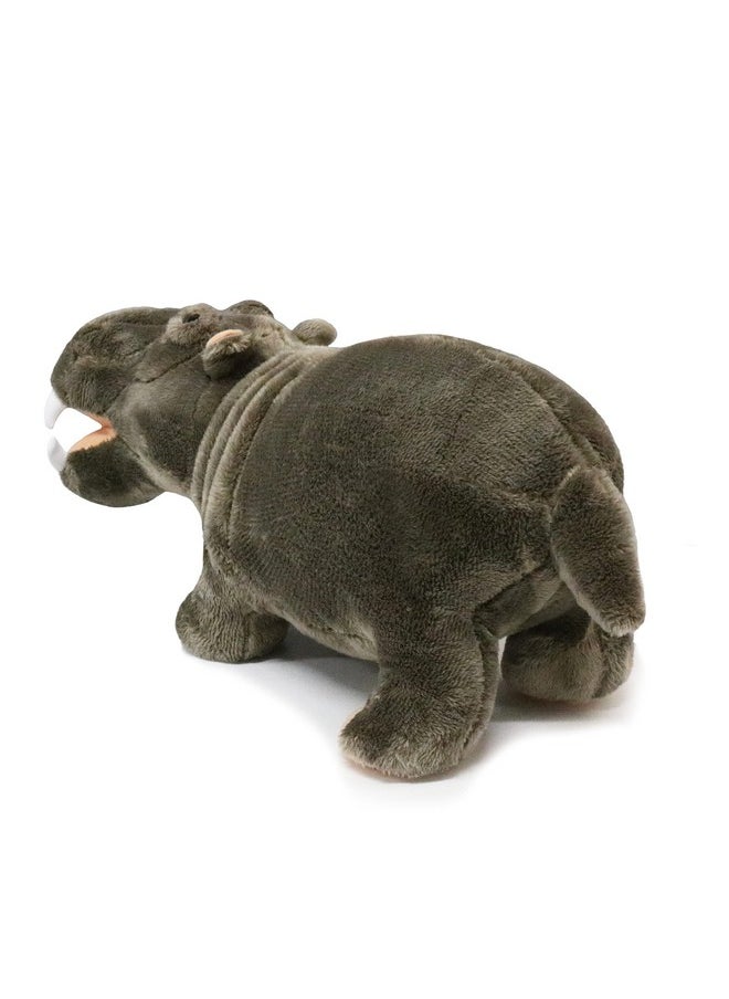Wild Animal Stuffed Animals Zoo Family Plush Toy (Hippo 14 Inches)