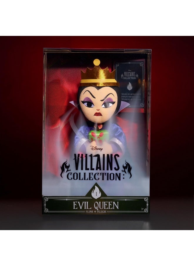 Disney Villains Collection: Evil Queen Plush, 13-Inch Collectible Plush Doll, Kids Toys For Ages 3 Up, Amazon Exclusive