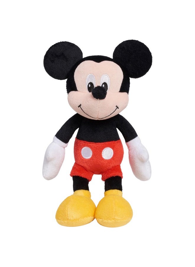 Nior Mickey Mouse Bean Plush Mickey Mouse Stuffed Animal, Kids Toys For Ages 2 Up By Just Play