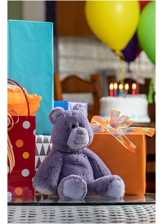 Marshmallow Zoo Stuffed Animal Soft Toy, 13-Inches, Berry Bear