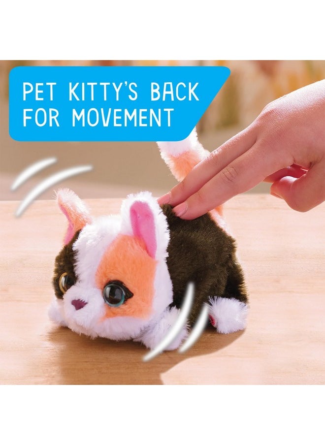 Y Minis Kitty Interactive Toy, Small Plush Kitty With Motion, Stuffed Animals, Kids Toys For Ages 4 Up By Just Play