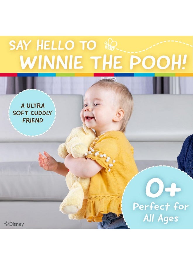 Disney Baby Winnie The Pooh And Friends Stuffed Animal With Jingle And Crinkle, Pooh 12”