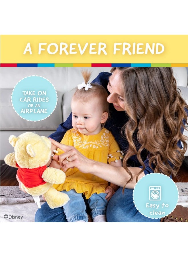 Disney Baby Winnie The Pooh And Friends Stuffed Animal With Jingle And Crinkle, Pooh 12”