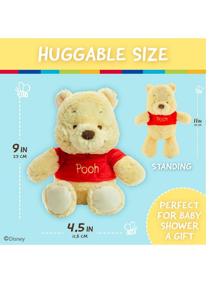 Disney Baby Winnie The Pooh And Friends Stuffed Animal With Jingle And Crinkle, Pooh 12”