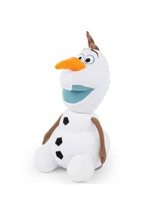 Disney Frozen 2 Olaf Plush Stuffed Pillow Buddy - Super Soft Polyester Microfiber, 17 Inch (Official Disney Product)