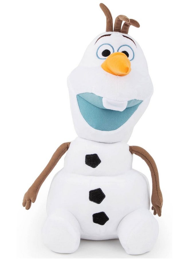 Disney Frozen 2 Olaf Plush Stuffed Pillow Buddy - Super Soft Polyester Microfiber, 17 Inch (Official Disney Product)