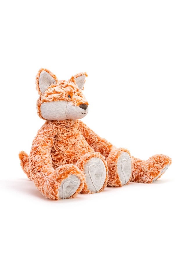 Heartful Hugs Fox Orange 17.5 Inch Weighted Childrens Plush Stuffed Animal