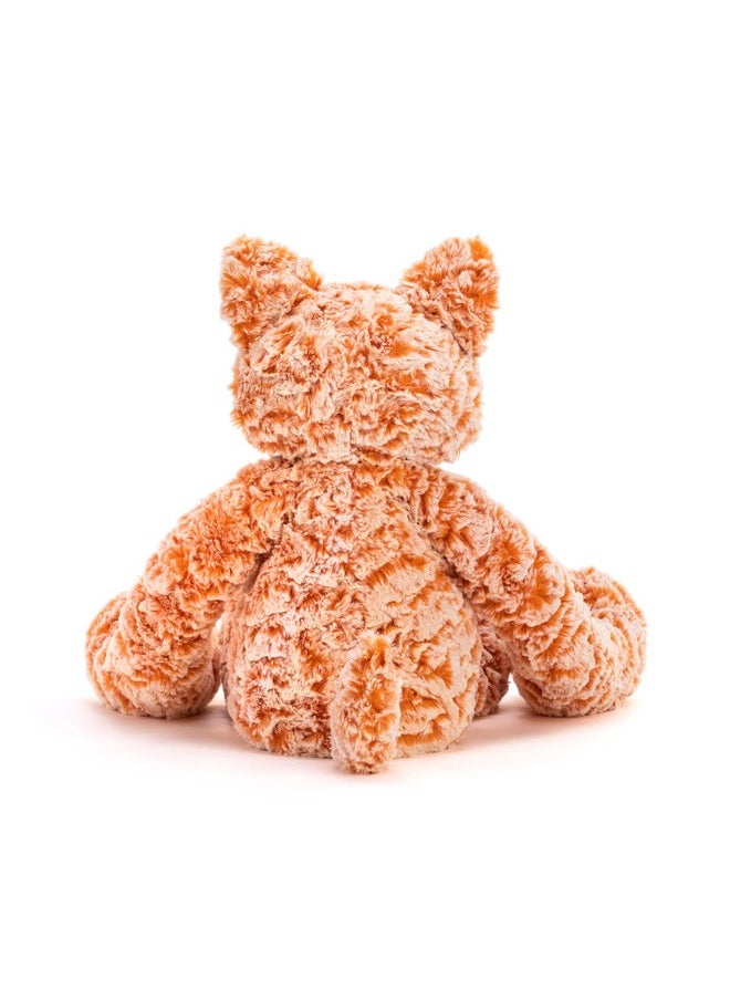 Heartful Hugs Fox Orange 17.5 Inch Weighted Childrens Plush Stuffed Animal