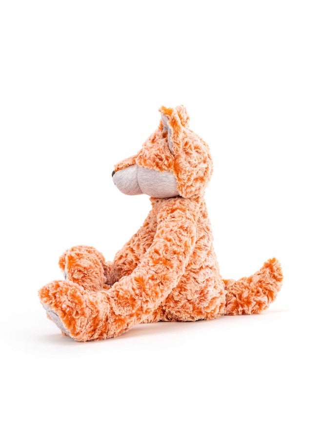 Heartful Hugs Fox Orange 17.5 Inch Weighted Childrens Plush Stuffed Animal