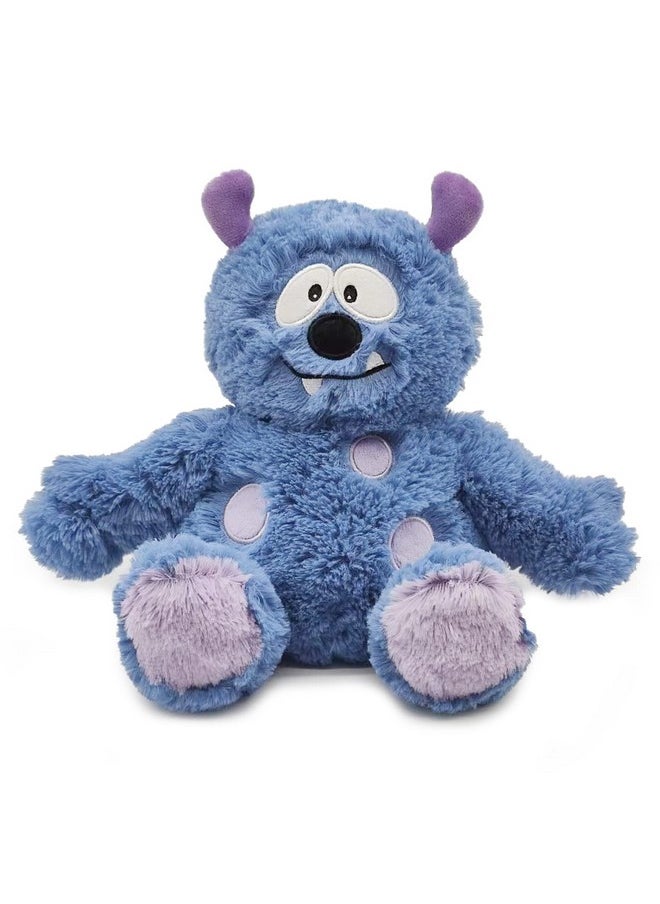 Blue Monster Microwavable, Hot Or Cold For Cool Relaxation And Warm Relief, Lavender Scented Cozy Plush Animal