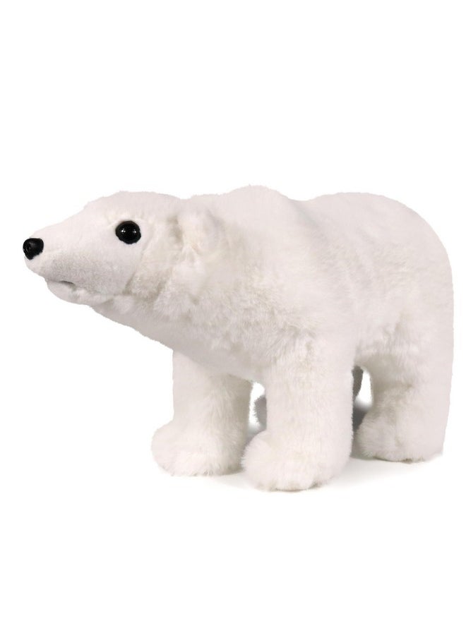 Large Polar Bear Stuffed Animal Reailistic Plush Toy 15 Inches Length White