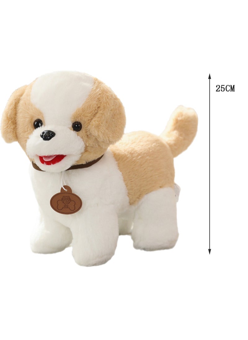 25 CM Cute Simulation Dog Plush Toy Soft Stuffed Animal Doll For Girls And Boys All Ages Gift（Style 13）