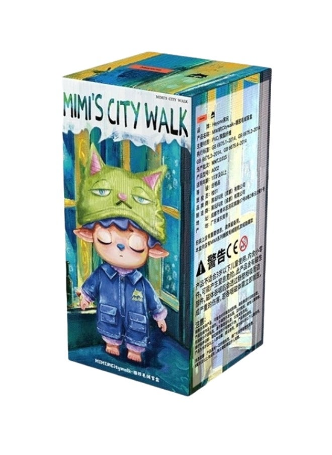 Heyone MIMI MIMIs CityWalk series Vinyl Plush Mystery Box Single Box