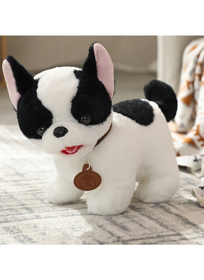 25 CM Cute Simulation Dog Plush Toy Soft Stuffed Animal Doll For Girls And Boys All Ages Gift（Style 14）