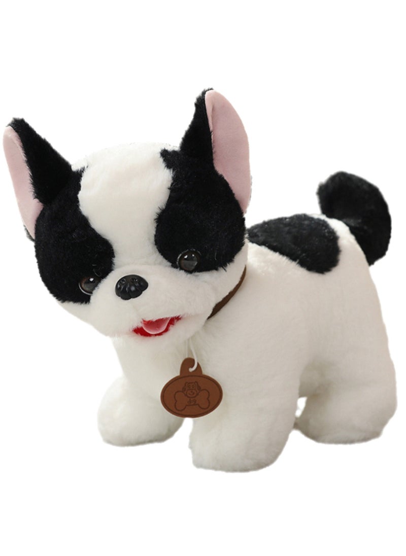 25 CM Cute Simulation Dog Plush Toy Soft Stuffed Animal Doll For Girls And Boys All Ages Gift（Style 14）