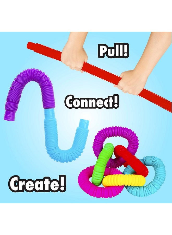 Be Amazing Toys Sense & Grow Sensory Pop Tubes 6-Pack