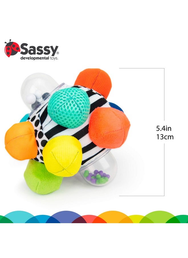 Developmental Bumpy Ball, Easy To Grasp Bumps Help Develop Motor Skills, Ages 6+ Months