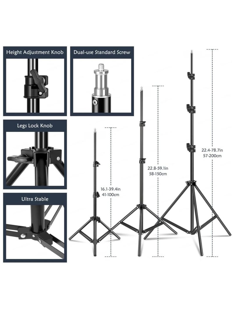 Xria Mj-33 13Inch RGB LED Ring Light Selfie Ring Lamp With Tripod Stand USB Plug For YouTube Live Makeup Photography