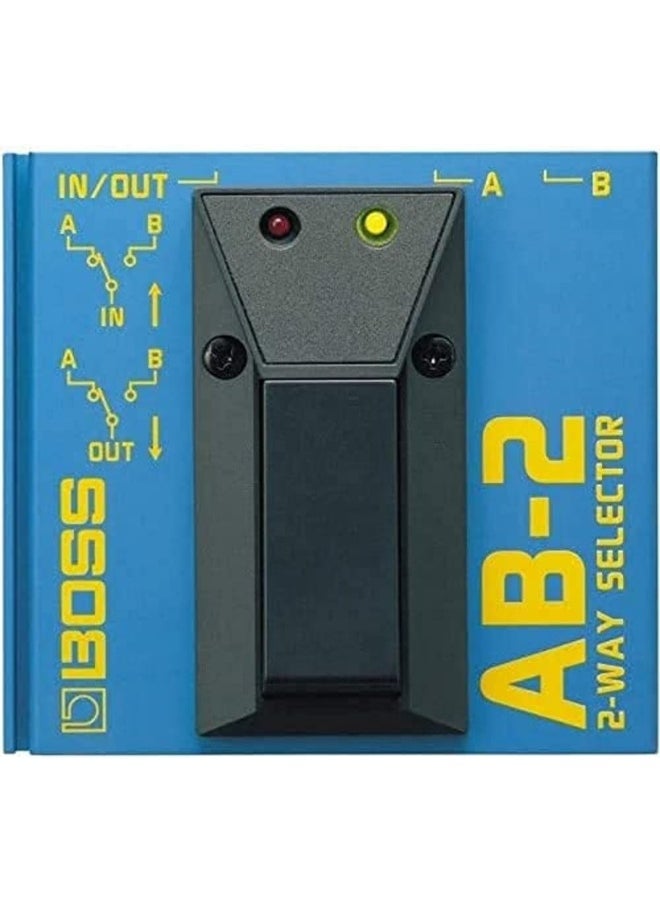 BOSS Ab-2 2-Way Selector Foot Switch