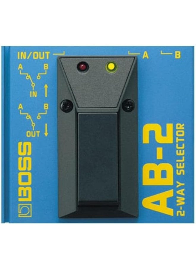 BOSS Ab-2 2-Way Selector Foot Switch