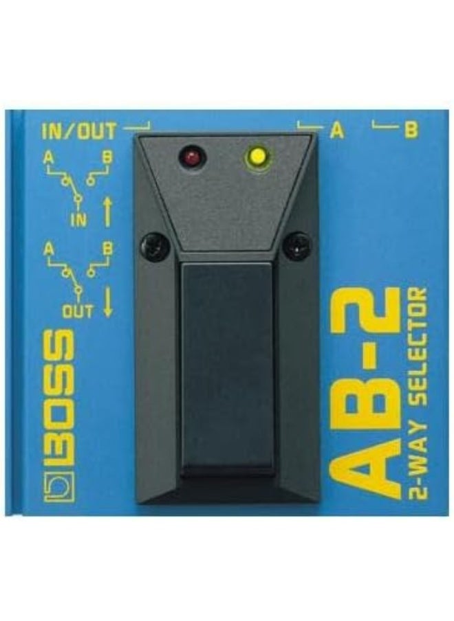 BOSS Ab-2 2-Way Selector Foot Switch