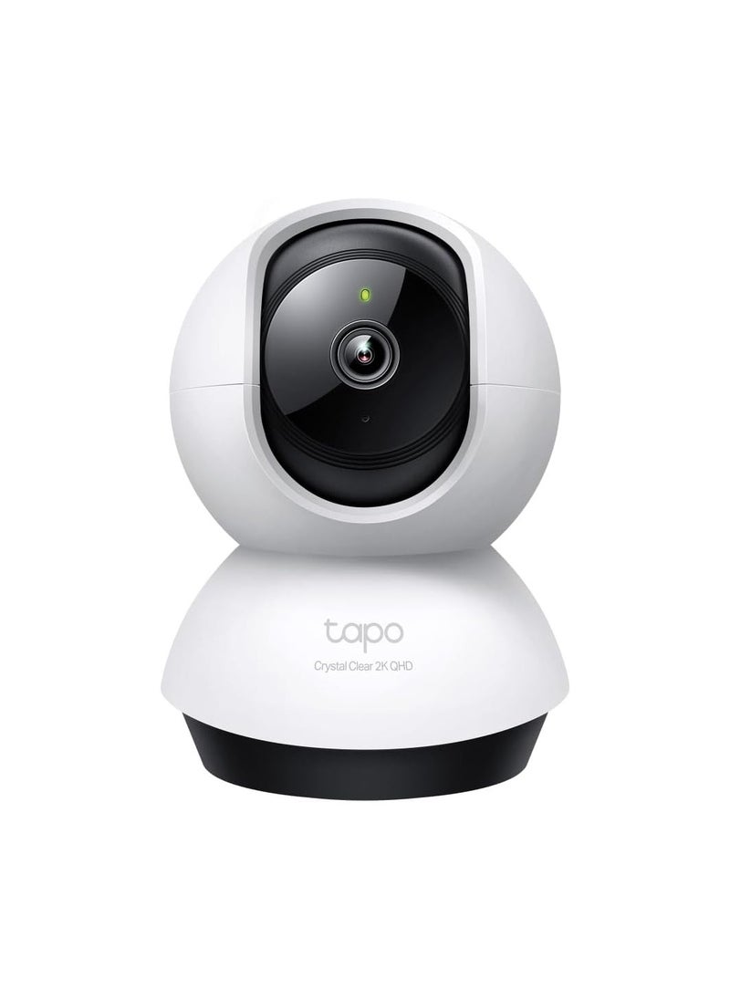 Tapo 2K 4MP C220 WiFi Indoor Surveillance Camera, Person Detection, Two-Way Audio, Compatible with Alexa and Google Assistant, for Baby/Pets (UAE Version)