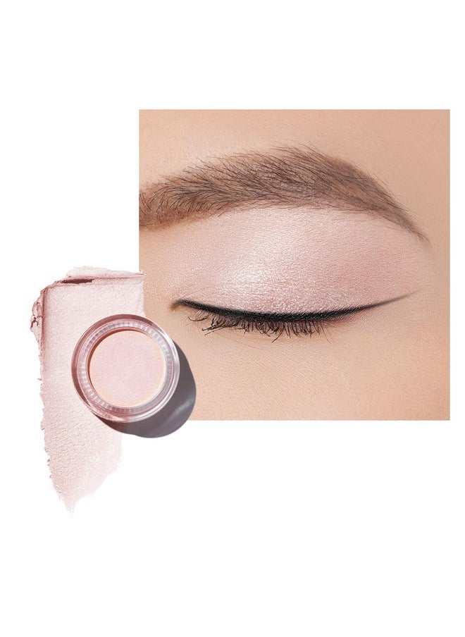 Shimmer Cream Eyeshadow Also For Highlighter Blendable Eye Shadow Waterproof&Long Lasting With Moisturizing Formula Soft Shimmer Eye Make-Up,Vegan & Cruelty-Free,6G P06