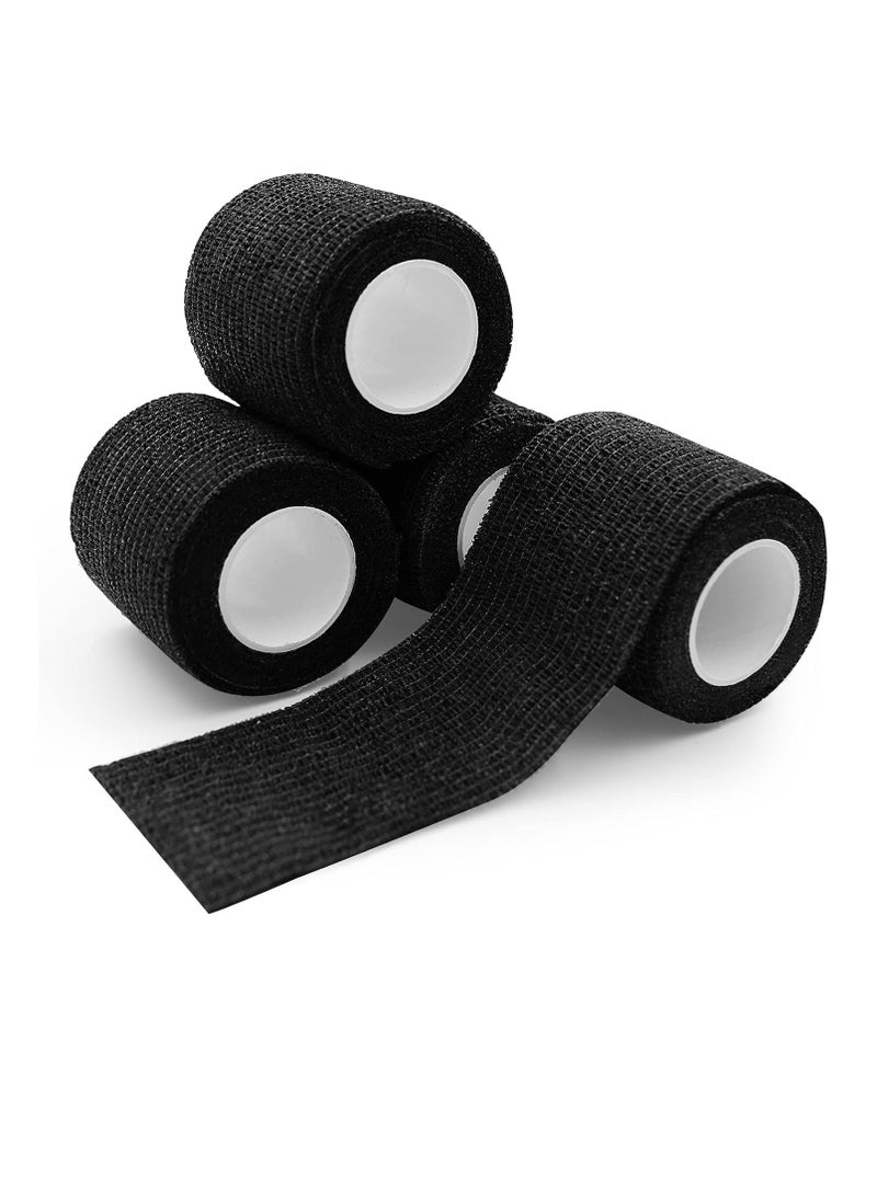 Tattoo Grip Tape - Ruicoo 4pcs Tattoo Grip Wrap Cover Disposable Tape Self-adhesive Bandage 2