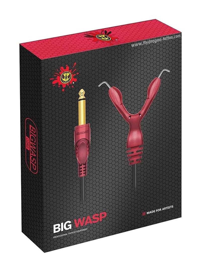 BIGWASP Premium Quality 79 Inches Silicone Soft Tattoo Clip Cord for Tattoo Machines