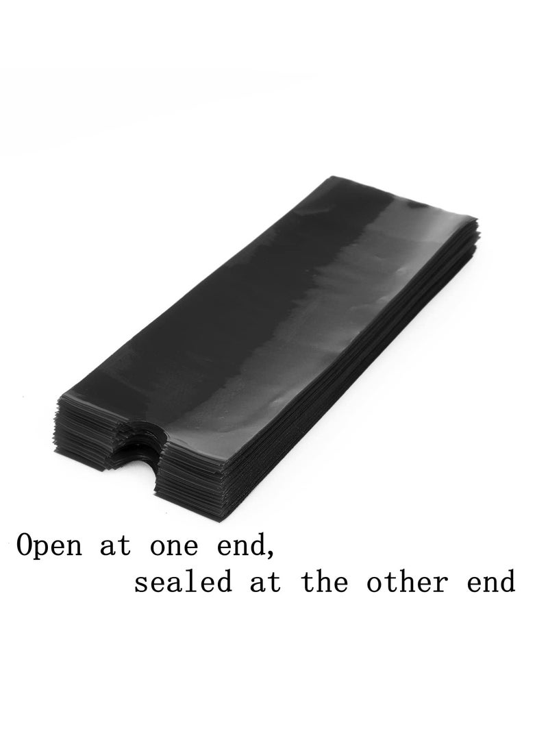 Large 400pcs Tattoo Machine Pen Covers with 6pcs Tattoo Grip Tape Machine Wrap Cover,New Star Tattoo Black Tattoo Pen Cover Grip Cover Tattoo Pen Sleeves with Black Tattoo Grip Wrap Self-Adherent Tape