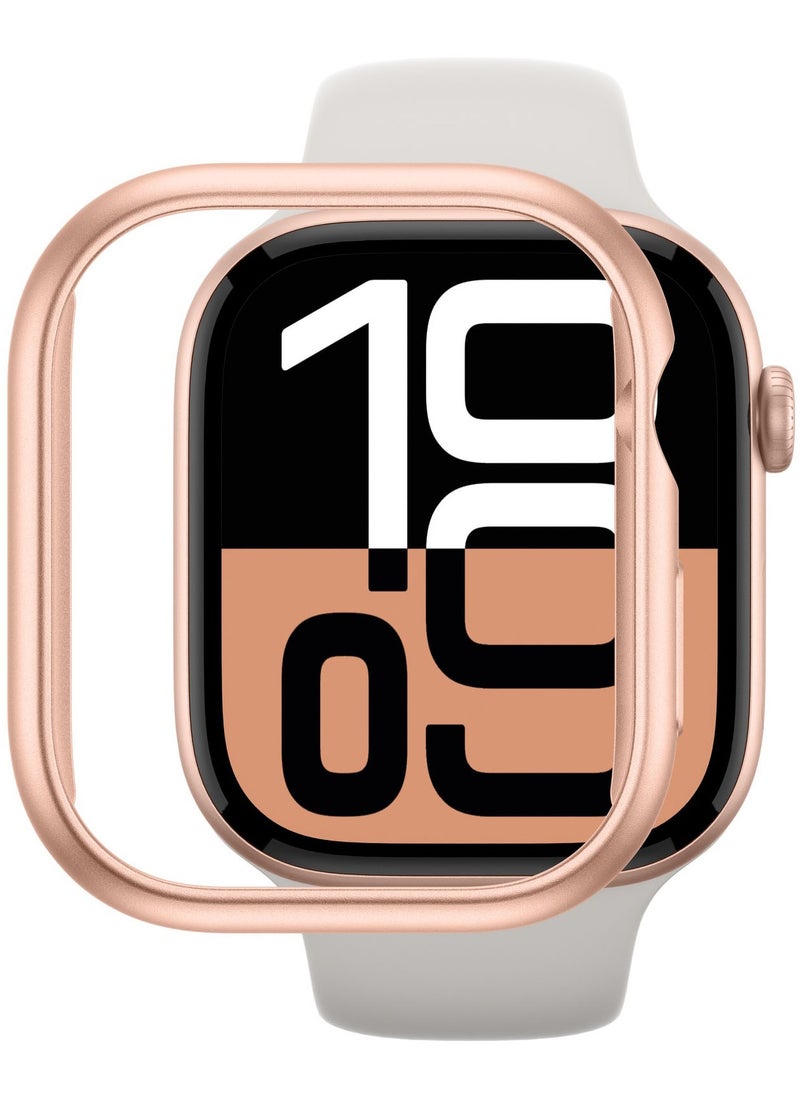 Minimal designed for Apple Watch Series 10 46mm Case Cover - Desert Titanium