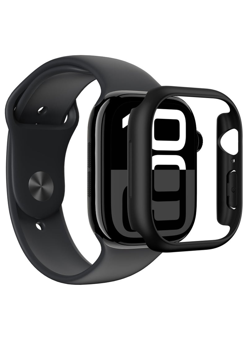 Minimal designed for Apple Watch Series 10 46mm Case Cover - Black