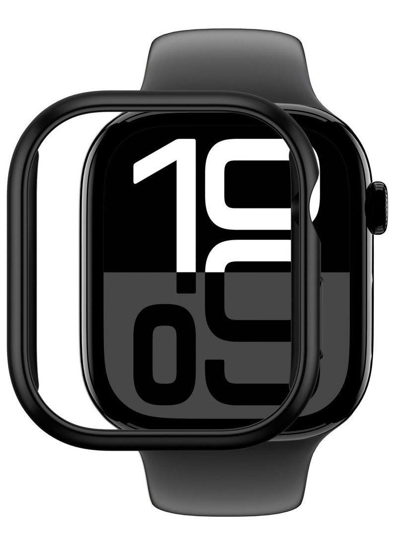 Minimal designed for Apple Watch Series 10 46mm Case Cover - Black