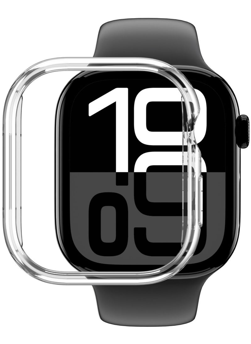 Minimal designed for Apple Watch Series 10 46mm Case Cover - Clear