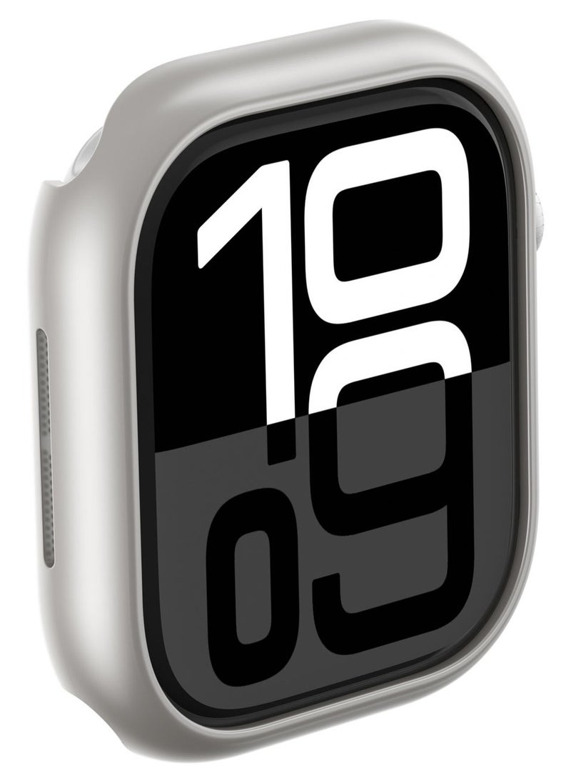 Minimal designed for Apple Watch Series 10 46mm Case Cover - Silver