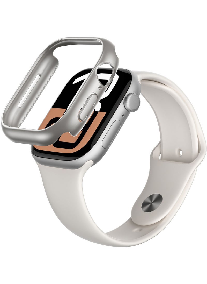 Minimal designed for Apple Watch Series 10 46mm Case Cover - Silver