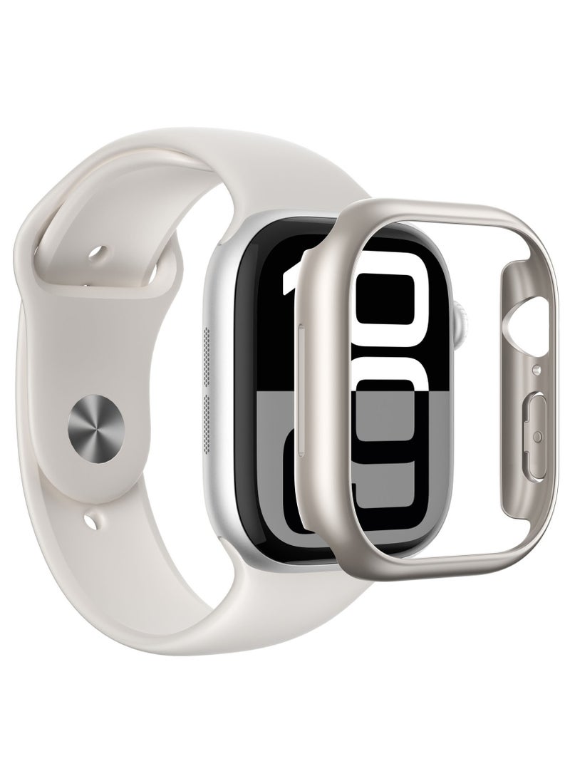 Minimal designed for Apple Watch Series 10 46mm Case Cover - Silver