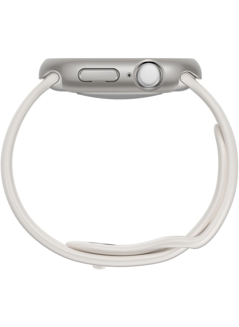 Minimal designed for Apple Watch Series 10 46mm Case Cover - Silver